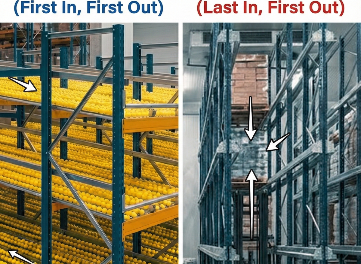 FIFO ve LIFO Nedir? Deponuz İçin Doğru Raf Sistemi Hangisi?