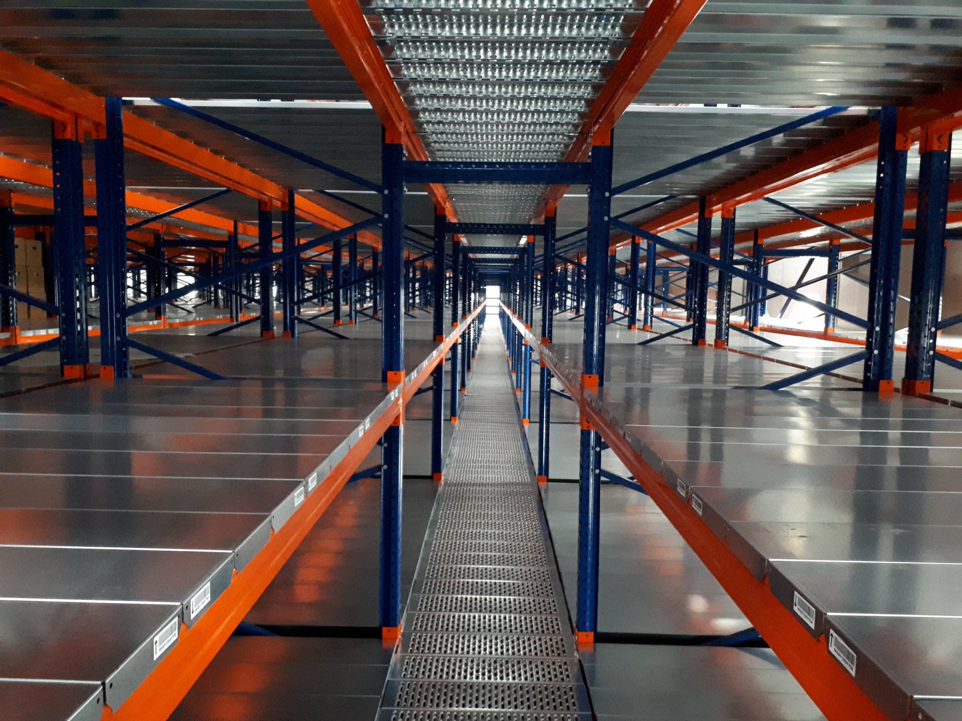 Mezzanine Shelving Systems